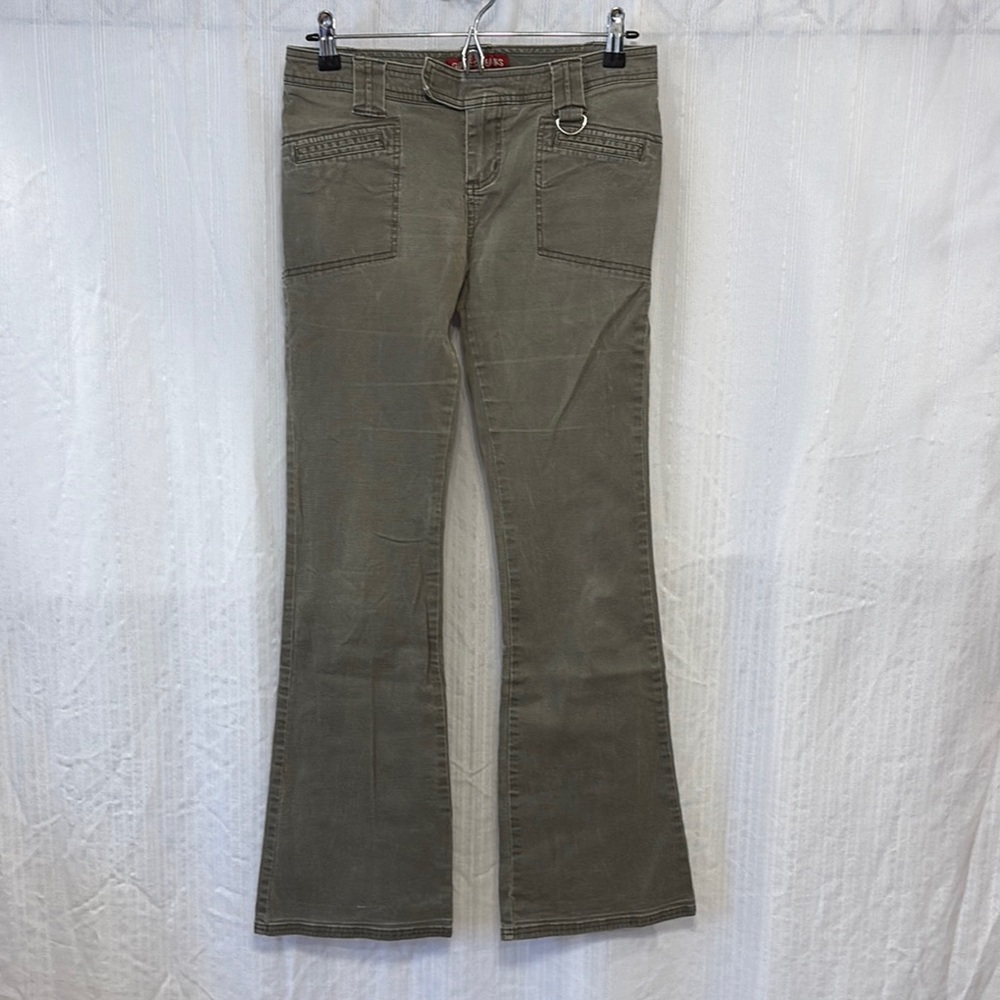 Guess Low Rise Flare Leg Jeans